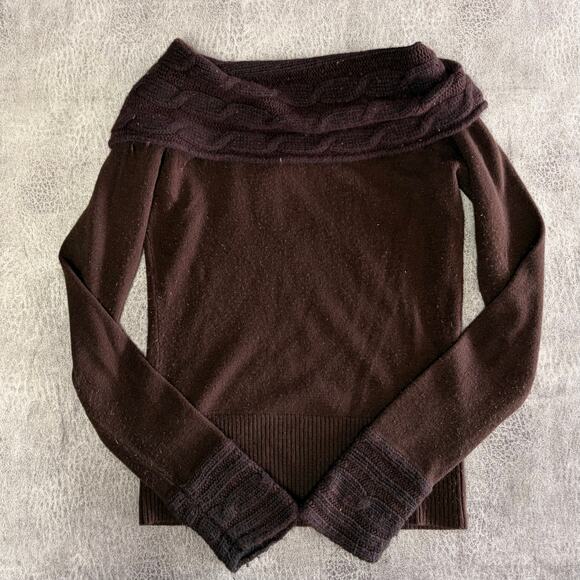 Y2k Off the Shoulder Sweater Top - Picture 6 of 6